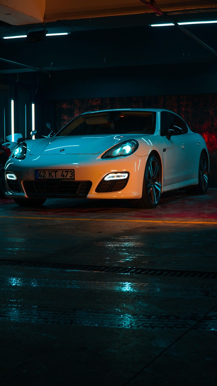 car, car wallpapers, luxury car, parking garage, porsche, car park, car garage, vehicle, automobile